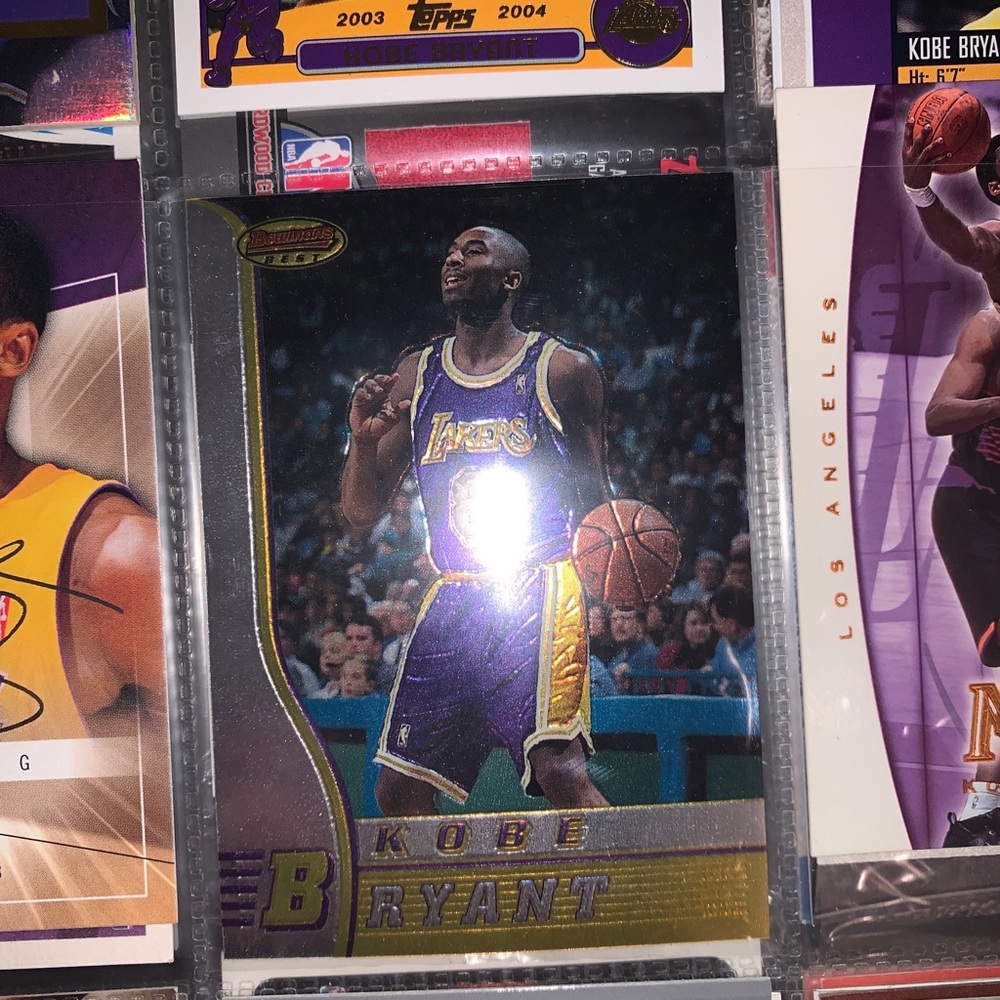 Kobe Bryant rookie card ! mint ! bowman best  rookie card ! Mint condition